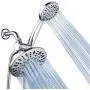 AquaDance 7'' Premium High Pressure 3-Way Rainfall Combo for The Best of Both Worlds - Enjoy Luxurious Rain Showerhead and 6-Setting Hand Held Shower Separately or Together - Chrome Finish - 3328 AquaDance 7'' Premium High Pressure 3-Way Rainfall Combo for The Best of Both Worlds - Enjoy Luxurious Rain Showerhead and 6-Setting Hand Held Shower Separately or Together - Chrome Finish - 3328