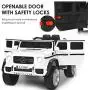Costzon Ride on Car, Licensed Mercedes-Benz Maybach G650S, 12V Battery Powered Toy w/ 2 Motors, 2.4G Remote Control, 3 Speeds, Lights, Horn, Music, Truck, Electric Vehicle for Kids (White) Costzon Ride on Car, Licensed Mercedes-Benz Maybach G650S, 12V Battery Powered Toy w/ 2 Motors, 2.4G Remote Control, 3 Speeds, Lights, Horn, Music, Truck, Electric Vehicle for Kids (White)