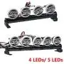 Benedict Harry Metal Roof LED Light Bar 4 LEDs for SCX10 D90 TRX-4 1:10 RC Crawler Truck (4 LEDs) Benedict Harry Metal Roof LED Light Bar 4 LEDs for SCX10 D90 TRX-4 1:10 RC Crawler Truck (4 LEDs)