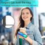 Newseego Compatible with Motorola Moto E 2020 Case with Tempered Glass Screen Protector 【1 Pack】 Metal Ring Holder Kickstand Work with Magnetic Car Mount Shockproof Protective Soft Cover-Black