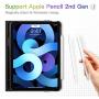 Fintie Case for iPad Air 4 10.9 Inch 2020 with Pencil Holder, Multi-Angle Viewing Cover [Supports Pencil 2nd Gen Charging] with Pocket, Auto Sleep/Wake for iPad Air 4th Generation, Black