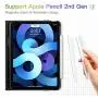 Fintie Case for iPad Air 4 10.9 Inch 2020 with Pencil Holder, Multi-Angle Viewing Cover [Supports Pencil 2nd Gen Charging] with Pocket, Auto Sleep/Wake for iPad Air 4th Generation, Black