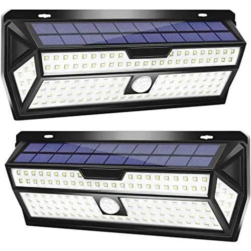 LE Solar Lights Outdoor, Motion Sensor Lights, 132 LED 270° Wide Angle, Waterproof Wireless Security Lights for Front Door, Garage, Yard and More (Pack of 2) LE Solar Lights Outdoor, Motion Sensor Lights, 132 LED 270° Wide Angle, Waterproof Wireless Security Lights for Front Door, Garage, Yard and More (Pack of 2)