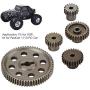VGEBY RC Main Gear, 64T 17T 21T 26T 29T 1:10 Scale Remote Control Crawler Differential Main Metal Spur Gear RC Motor Gear Part Accessory for HSP Brontosaurus 1/10 Truck