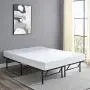 Amazon Basics Foldable, 14'' Metal Platform Bed Frame with Tool-Free Assembly, No Box Spring Needed - Queen Amazon Basics Foldable, 14'' Metal Platform Bed Frame with Tool-Free Assembly, No Box Spring Needed - Queen