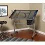 OneSpace Craft Station, Silver with Blue Glass OneSpace Craft Station, Silver with Blue Glass