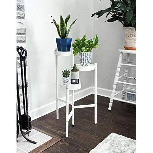 Indoor Corner Plant Stand Tall Plant Stands for Living Room White Plant Patio Side Table Window Plant Shelves Tiered Plant Stand Outdoor Plant Shelf Metal Large Plant Stand Mid Century Modern Decor Indoor Corner Plant Stand Tall Plant Stands for Living Room White Plant Patio Side Table Window Plant Shelves Tiered Plant Stand Outdoor Plant Shelf Metal Large Plant Stand Mid Century Modern Decor