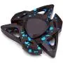 Hand Spinner Triangular Design Metal Fidget Spinner Fidget Gyro Toy EDC Focus Meditation Break Bad Habits ADHD with Premium Bearing (Blue)