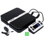 ACCUTECK ShipPro 110lbs x 0.1 oz. Digital Shipping Postal Scale, Black (W-8580-110-Black)
