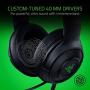 Razer Kraken X USB Ultralight Gaming Headset: 7.1 Surround Sound - Lightweight Frame - Green Logo Lighting - Integrated Audio Controls - Bendable Cardioid Microphone - For PC - Classic Black