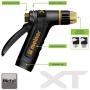 Melnor XT200 Heavy-Duty Metal Hose Lawn and Garden Sprayer Nozzles, Basic