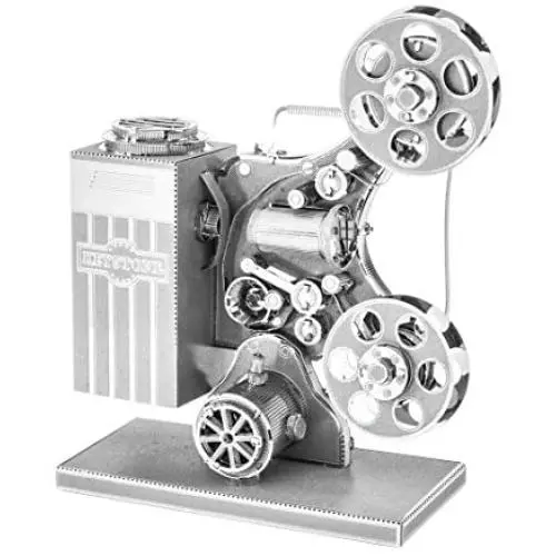 Fascinations Metal Earth Movie Film Projector 3D Metal Model Kit Fascinations Metal Earth Movie Film Projector 3D Metal Model Kit
