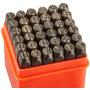 NEIKO 02624 Number and Letter Punch Set | 36 Piece | For Hobbyists, Arts and Crafts | High Strength Heat Treated Steel