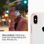 Spigen Ultra Hybrid Designed for iPhone Xs (2018) / Designed for iPhone X (2017) - Rose Crystal