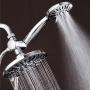 AquaDance 7'' Premium High Pressure 3-Way Rainfall Combo for The Best of Both Worlds - Enjoy Luxurious Rain Showerhead and 6-Setting Hand Held Shower Separately or Together - Chrome Finish - 3328