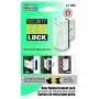 Defender Security Brushed Chrome U 11325 Door Reinforcement Lock – Add Extra, High Security to your Home and Prevent Unauthorized Entry – 3” Stop, Aluminum Construction Finish Defender Security Brushed Chrome U 11325 Door Reinforcement Lock – Add Extra, High Security to your Home and Prevent Unauthorized Entry – 3” Stop, Aluminum Construction Finish
