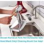 Gvode Food Meat Grinder Attachment for KitchenAid Stand Mixers Included 2 Sausage Stuffers & 4 grinding plates