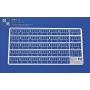 Steel Spirit AW-112 Model Detail Up Metal Parts Photo-Etch PE Handrails Fence B 1/100 Scale