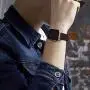 Fullmosa Apple Watch Band Silicone Compatible Apple Watch 42mm 44mm 38mm 40mm, Rainbow Soft Rubber iWatch Band for Apple Watch SE/6/5/4/3/2/1, Black Top/ Red Bottom 44mm 42mm