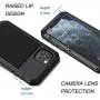 iPhone 11 Pro Max Case, Heavy Duty Shockproof [Tough Armour] Metal Case with Built-in Screen Protector, 360 Full Body Protective Cover for iPhone 11 Pro Max (6.5 Inch), Dust Proof Design -Black