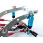 Katigan 4Pcs RC Car Metal Shock Tower Bracket Kits Shock Sbsorbers Extension Seatfor 1/16 WPL C-14/C-14K/C-24/C-24K Truck Off Road Car Parts