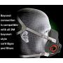 3M Half Facepiece Reusable Respirator 6300, Gases, Vapors, Dust, Paint, Cleaning, Grinding, Sawing, Sanding, Welding, Large