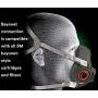 3M Half Facepiece Reusable Respirator 6300, Gases, Vapors, Dust, Paint, Cleaning, Grinding, Sawing, Sanding, Welding, Large 3M Half Facepiece Reusable Respirator 6300, Gases, Vapors, Dust, Paint, Cleaning, Grinding, Sawing, Sanding, Welding, Large