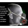 3M Half Facepiece Reusable Respirator 6200, Gases, Vapors, Dust, Paint, Cleaning, Grinding, Sawing, Sanding, Welding, Medium