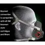 3M Half Facepiece Reusable Respirator 6200, Gases, Vapors, Dust, Paint, Cleaning, Grinding, Sawing, Sanding, Welding, Medium 3M Half Facepiece Reusable Respirator 6200, Gases, Vapors, Dust, Paint, Cleaning, Grinding, Sawing, Sanding, Welding, Medium