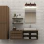 Kira Home Liberty 24'' 3-Light Modern Industrial Farmhouse Vanity/Bathroom Light, Brushed Bronze Finish