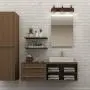 Kira Home Liberty 24'' 3-Light Modern Industrial Farmhouse Vanity/Bathroom Light, Brushed Bronze Finish