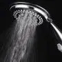 Dream Spa 1459 9-Setting High-Power Ultra-Luxury Handheld Shower Head with Patented ON/OFF Pause Switch and 5-7 foot Stretchable Stainless Steel Hose (Premium Chrome) Use as overhead or handshower Dream Spa 1459 9-Setting High-Power Ultra-Luxury Handheld Shower Head with Patented ON/OFF Pause Switch and 5-7 foot Stretchable Stainless Steel Hose (Premium Chrome) Use as overhead or handshower