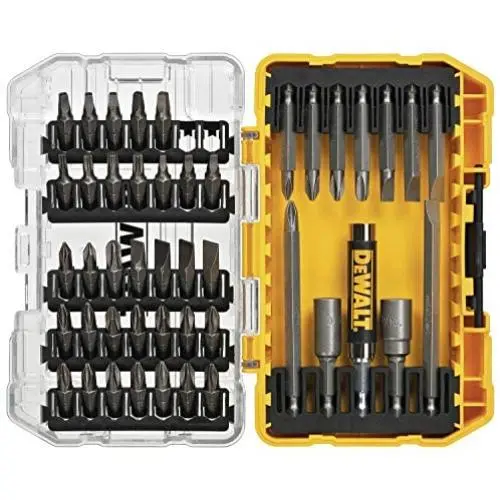 DEWALT Screwdriver Bit Set with Tough Case, 45-Piece (DW2166) DEWALT Screwdriver Bit Set with Tough Case, 45-Piece (DW2166)