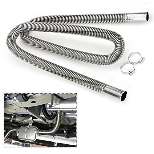 1 inch Stainless Steel Exhaust Pipe Parking Air Heater Fuel Tank Diesel Gas Vent Hose