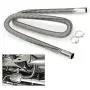 1 inch Stainless Steel Exhaust Pipe Parking Air Heater Fuel Tank Diesel Gas Vent Hose 1 inch Stainless Steel Exhaust Pipe Parking Air Heater Fuel Tank Diesel Gas Vent Hose