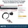 Nifeida 234-4078 Oxygen Sensor Upstream Downstream 13138 O2 Sensor Auto Parts Replacement for Jeep Wrangler Cherokee, Chrysler, Dodge, Plymouth 94 95 96 97 98 99 00 2001 2002 2003 2004 OE# 4606133AC