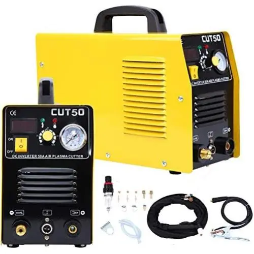 Iglobalbuy DC Inverter 50A Air Inverter Plasma Cutter Automatic Dual Voltage 110/220VAC 1/2'' Clean Cut with Digital LED Display (CUT 50) Portable Iglobalbuy DC Inverter 50A Air Inverter Plasma Cutter Automatic Dual Voltage 110/220VAC 1/2'' Clean Cut with Digital LED Display (CUT 50) Portable