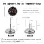 BBQ Grill Temperature Gauge Waterproof Large Face for Kamado Joe Barbecue Charcoal Grill Stainless Steel 150-900°F Cooking Thermometer for Oven Wood Stove Accessories Tool Set Up Easy BBQ Grill Temperature Gauge Waterproof Large Face for Kamado Joe Barbecue Charcoal Grill Stainless Steel 150-900°F Cooking Thermometer for Oven Wood Stove Accessories Tool Set Up Easy