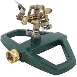 Melnor 3900H Impact Lawn Sprinkler, Basic, Metal Base