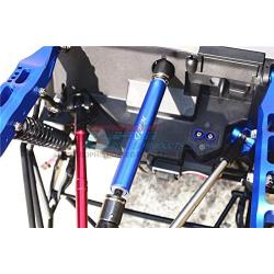 GPM Losi 1:10 Baja Rey / Rock Rey Upgrade Parts Aluminum & Steel Rear CVD Drive Shaft - 1Pc Set Silver