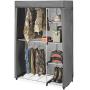 Whitmor Deluxe Utility Closet - 5 Extra Strong Shelves - Removable Cover