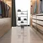 Seville Classics 3-Tier Expandable 24-Pair Shoe Rack Non-Slip Metal Freestanding Closet, Entryway, Bedroom Footwear Organizer, Chrome Poles