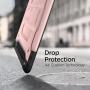 Spigen Tough Armor TECH with Custom-Fit Tempered Glass Designed for iPad 9.7 Case iPad 5th/6th Generation Case (2017/2018) - Rose Gold