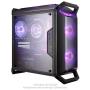 Cooler Master MasterBox Q300P Micro-ATX with Dual 120mm ARGB Fans, Front/Top Dark Mirror Panel, Transparent Acrylic Side Panel, Adjustable I/O  & RGB Lighting System (MCB-Q300P-KANN-S02)