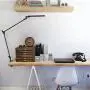 BYB E476 Metal Architect LED Desk Lamp, Swing Arm Task Lamp with Clamp, Eye-Care Drafting Table Lamp, Dimmable Office Light, 4 Color Modes, 6 Brightness Levels, Touch Control, Memory Function, Black