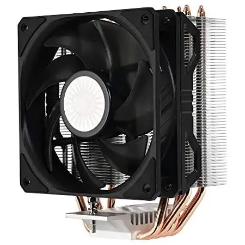 Cooler Master Hyper 212 EVO V2 CPU Cooling System - Better Performance, Upgraded Features - Offset Heat Sink, 4 Direct Contact Heat Pipes, 120mm SickleFlow V2 Fan - Redesigned Universal Socket Cooler Master Hyper 212 EVO V2 CPU Cooling System - Better Performance, Upgraded Features - Offset Heat Sink, 4 Direct Contact Heat Pipes, 120mm SickleFlow V2 Fan - Redesigned Universal Socket
