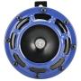 Novelbee 12V 110db Electric Super Horn with Bracket,High Tone and Low Tone Metal Twin Horn Kit for Boat,Car,Truck,Motorcycle (Blue)
