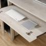 Sauder Edge Water Computer Desk, Chalked Chestnut