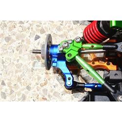 for Traxxas Ford GT 4-Tec 2.0 (83056-4) Upgrade Parts Aluminum Front Knuckle Arm - 1Pr Set Green