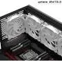 uphere 120mm White Case Fan Long Life for PC Computer Case Cooling 3-Pack(12WT3-3) uphere 120mm White Case Fan Long Life for PC Computer Case Cooling 3-Pack(12WT3-3)